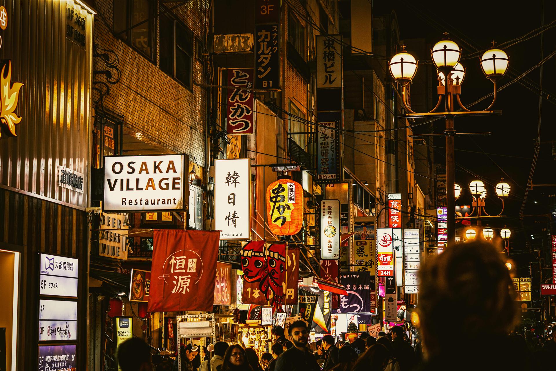 Osaka Castle & Dotonbori