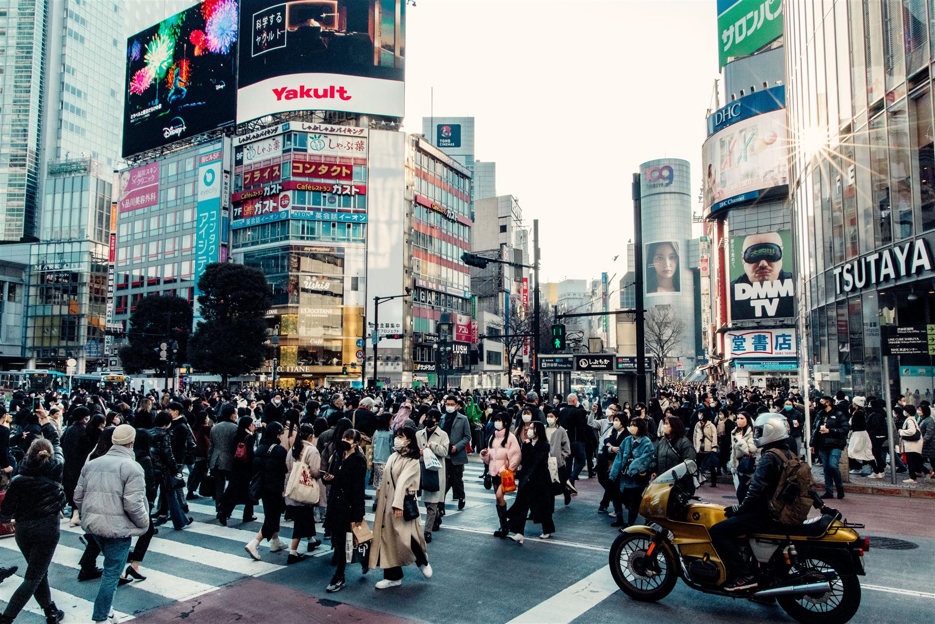 Shibuya Crossing & Shinjuku